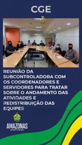 Imagem da notícia - Subcontroladora-geral de Controle Interno da CGE reúne com os coordenadores das equipes de auditoria  e traça estratégias de atuação