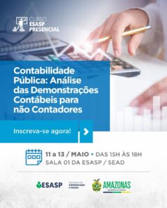 Imagem da notícia - CGE-AM fortalece capacitação de servidores com curso de Contabilidade Pública para Não Contadores